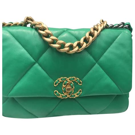 chanel bags green|chanel bags green color.